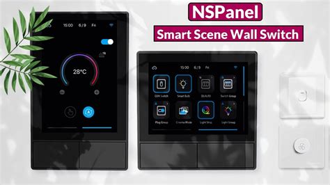 Sonoff Nspanel Smart Scene Wall Switch Demo Review Setup And Guide For