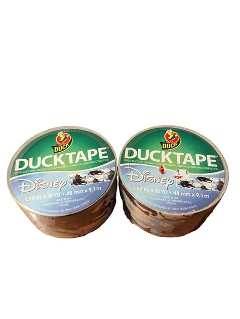 Two New Sealed Sven Kristoff Frozen Disney Rare Craft Duck Tape Each