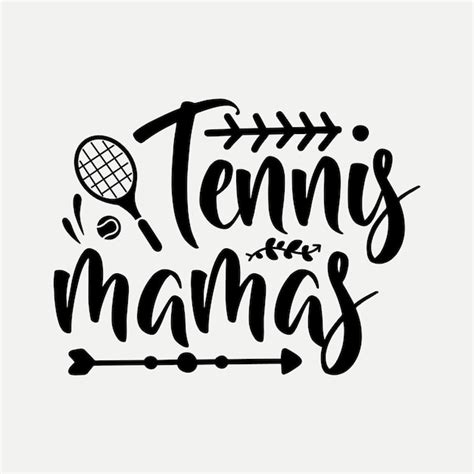 Premium Vector Tennis Mamas