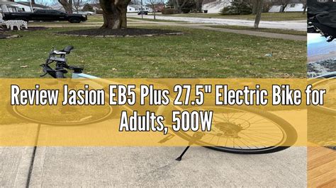 Review Jasion EB5 Plus 27 5 Electric Bike For Adults 500W Brushless