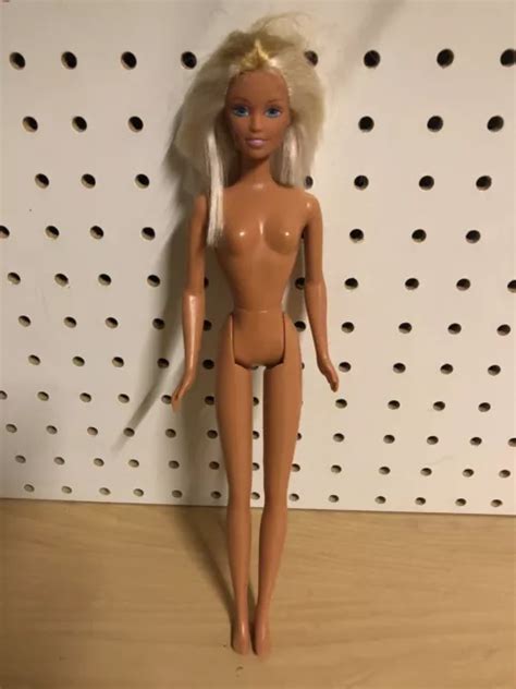 BARBIE NUDE BLOND Mattel Model Collector Doll Happy PicClick UK