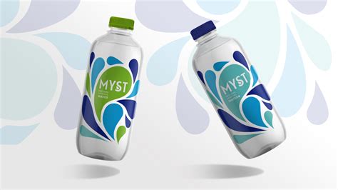 Myst Water Bottle Branding Ghana Water Bottle Label Design