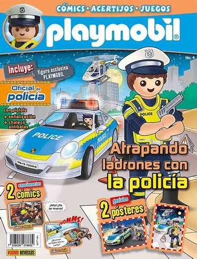 Playmobil Set Pannini 04 Azul Policeman Klickypedia