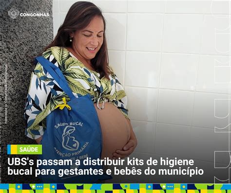 UBS s passam a distribuir kits de higiene bucal para gestantes e bebês