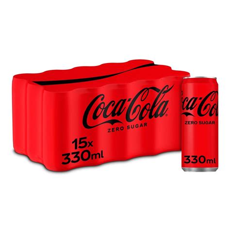 Coca Cola Zero Sugar 15 X 330 Ml Carrefour Site