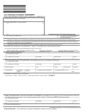 Uniform Commercial Code Forms DocHub