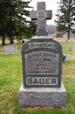 George Bauer Find A Grave Memorial