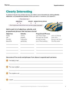 5th Grade Language Arts Worksheets