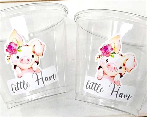 Cow Party Cups Cow Cups Cow Birthday Cups Farm Animal Cups Etsy