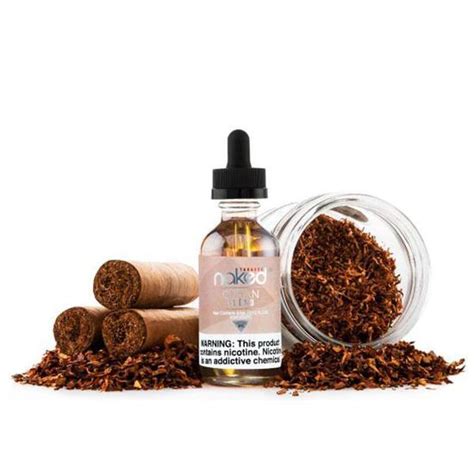Essência para Vaper Naked 100 Tobacco Cuban Blend 60ML no Paraguai