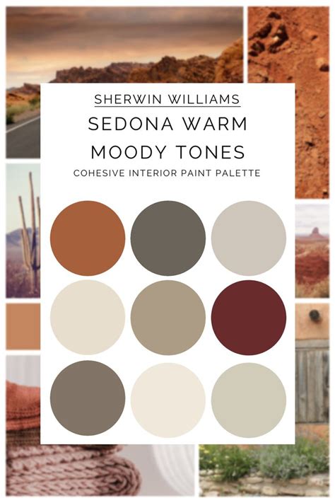 Sherwin Williams Earth Tone Paint Palette Warm Paint Colors Neutral