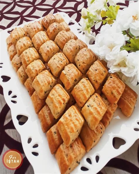 Çörek Otlu Dilim Kurabiye Lezzetli Sunumlar Sitesi