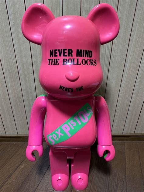 メディコムトイ Be Rbrick Sex Pistols 1000％ ベアブリック セックスピストルズ フィギュア 人形 グリーン ピンク