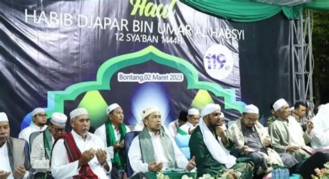 Haul Habib Djapar Bin Umar Al Habsyi Ke 119 Tahun Digelar Najirah