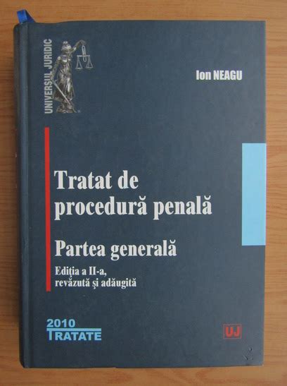 Ion Neagu Tratat De Procedura Penala Partea Generala