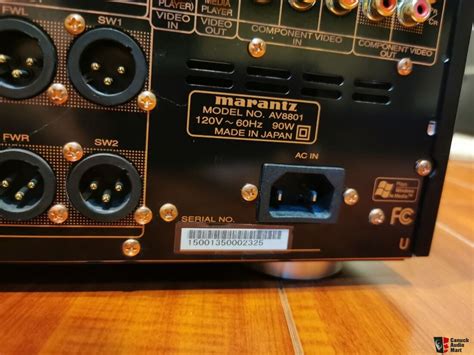 Marantz AV8801 11 2 Channel Home Theatre Preamp Processor Photo