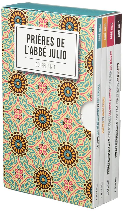 Buy Prières de l Abbé Julio coffret n1 Le livre des bénédictions et