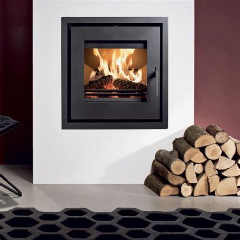 Contemporary Built In Wood Burning Stove Westfire Uniq 23 Archiexpo Wood Burning Fireplace