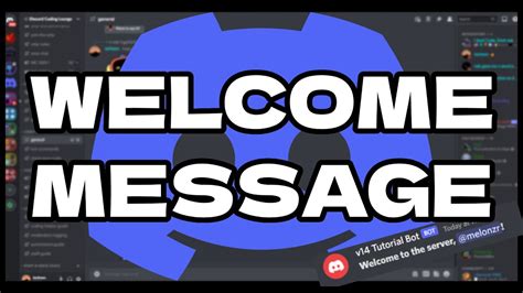 New How To Make A Welcome Message For Your Discord Bot Discordjs