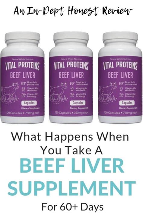 Vital Proteins Beef Liver Review And Benefits [capsules]