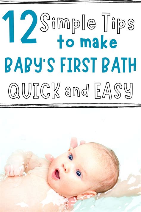 Simple Safety Tips For Your Babys Very First Bath At Home Babys