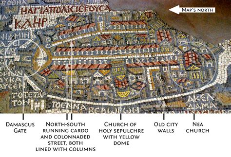 Madaba Map: Mosaic of Jerusalem • Approach Guides