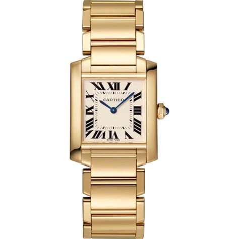 Princess Diana's Gold Cartier Tank Française Watch | Gold watches women ...