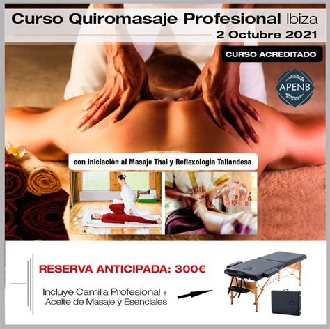 Curso De Quiromasaje Centro Manos De Luz Ibiza