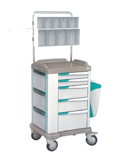 Mt Medical Abs Hospital Equipment Treatment Trolley Abs Plastic Medical