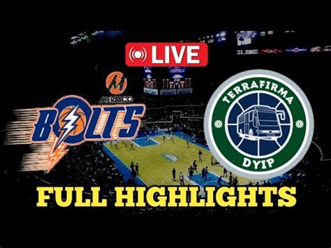 Meralco Vs Terrafirma Full Highlights Pba Highlights Pba Updates