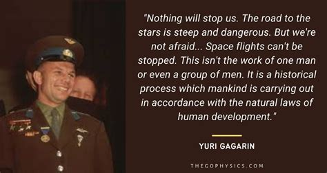 Top 15 Inspirational Yuri Gagarin Quotes - Go Physics