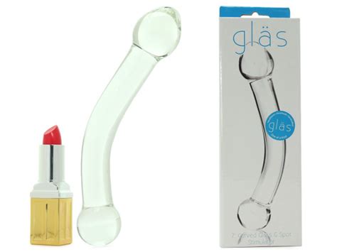 YNOT Review 7 Curved G Spot Stimulator Glass Dildo YNOT