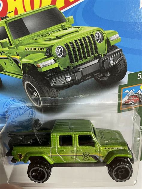 Hot Wheels Green Jeep Gladiator Rubicon Hw Etsy