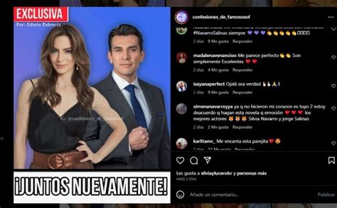 Silvia Navarro Y Jorge Salinas Nuevamente Ser N Pareja En La Ficci N