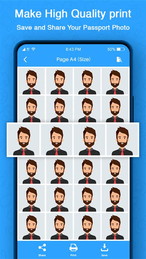 Android Için Passport Size Photo Maker Passport Photo Creator İndir