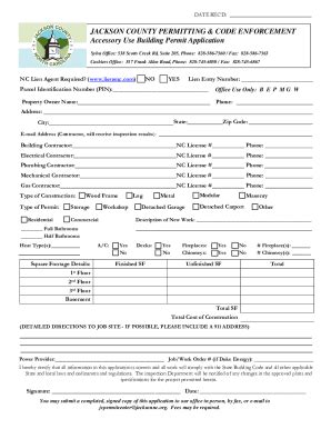 Fillable Online Temporary Food Permit Application Jackson County MO