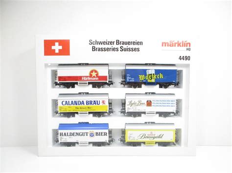 Märklin H0 4490 SBB Bierwagen Set SCHWEIZER BRAUEREIEN Acheter sur