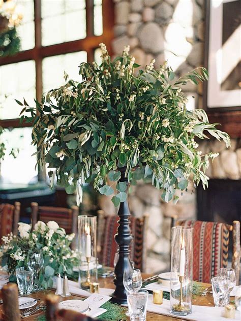 30 Greenery Centerpieces To Decorate Your Wedding Tabletops