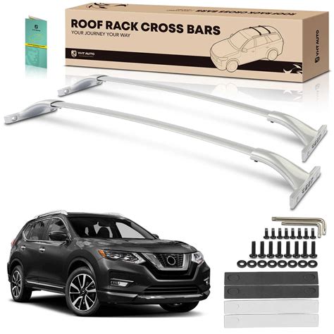 Yhtauto 165 Lbs Roof Rack Cross Bars W Hardware Fit For 2014 2020 Nissan Rogue Not For Sport W