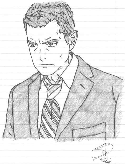 Anime Lassiter Drawings Detective Carlton Lassiter Fan Art 20474225 Fanpop