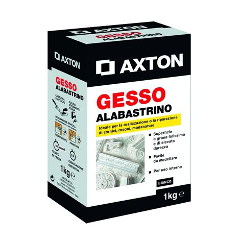 Stucco In Polvere AXTON Alabastrino 1 Kg Bianco Leroy Merlin