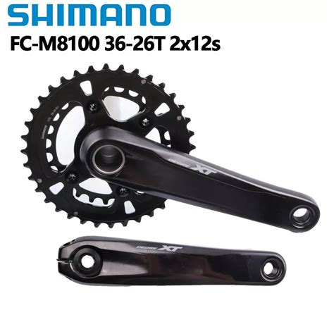 Buy Shimano Deore Xt M Crankset T Double Chainring X Speed