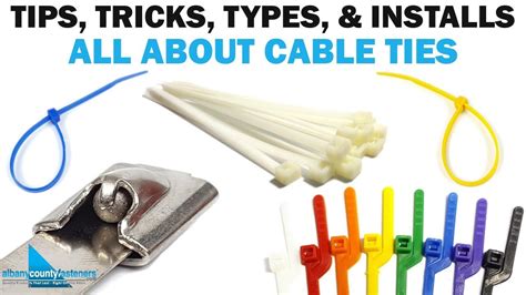 All About Cable Ties Tips Tricks Types And How To Use Them