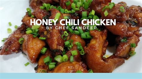 How To Make Crispy Honey Chilli Chicken Chilli Chicken YouTube