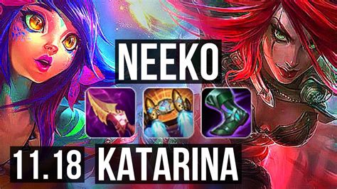 Neeko Vs Katarina Mid 8 Solo Kills 500 Games 900k Mastery 12 3