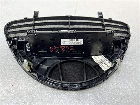 MERCEDES R230 Sl500 Sl55 Center Dash Dashboard Vent Grill Clock Trim