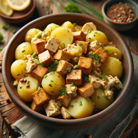 Vegan Kartoffelsalat mit Räuchertofu Ki Chefkoch