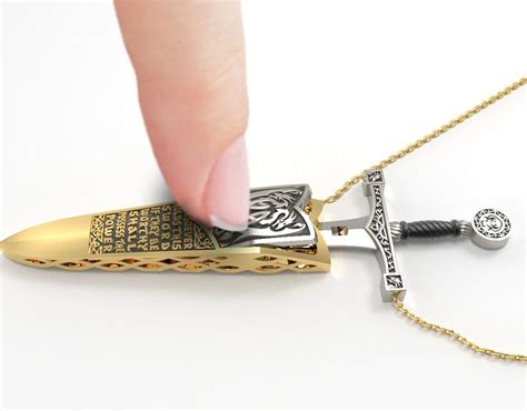 Excalibur Sword Necklace