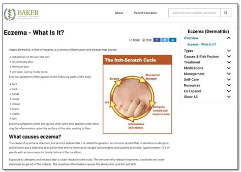 Eczema Patient Education Resources From Allergy And Asthma Network Vivacare