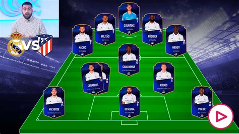 Alineación del Real Madrid contra el Atlético de Madrid hoy en la Copa